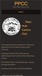 Mobile Screenshot of pikespeakcameraclub.com